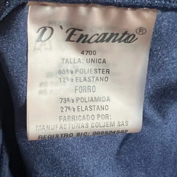 D'ENCANTO Plaid Bodysuit - S - Picture 4 of 4